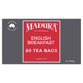 Madura English Breakfast Tea Bags
