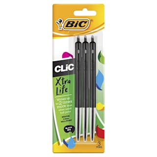 BIC Black Clic Pen