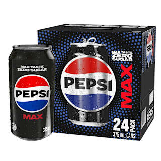 Pepsi Max No Sugar Soda Cans