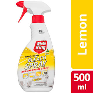 White King Bleach Lemon Surface Spray