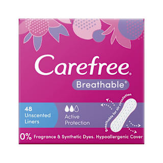 Carefree Panty Liners Breathable