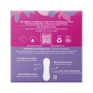Carefree Panty Liners Breathable