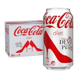Diet Coca-Cola Soft Drink Multipack Cans