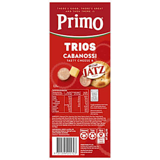 Primo Party Faves Cabanossi Cheese and Jatz Crackers