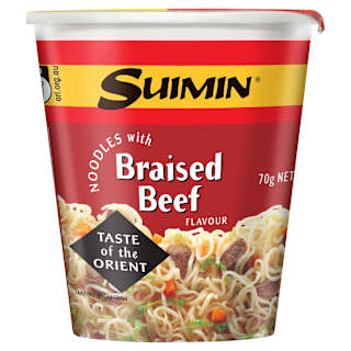 Suimin Noodle Cup Braised Beef