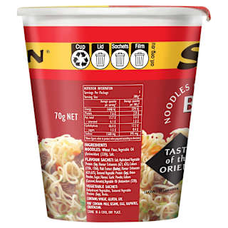 Suimin Noodle Cup Braised Beef