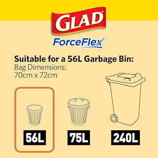 Glad Forceflex Garbage Bags