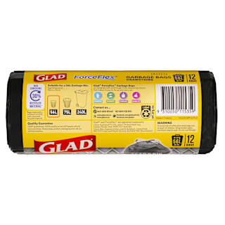 Glad Forceflex Garbage Bags