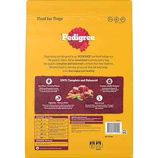 Pedigree Adult Small Breed Dry Dog Food With Real Beef & Veggies