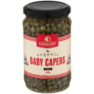 Sandhurst Garnishes Organic Baby Capers In Brine