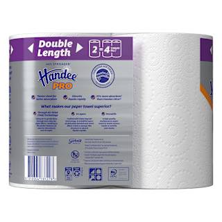 Handee Pro Paper Towels Double Length White