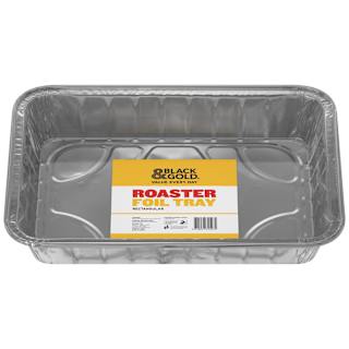 Black & Gold Foil Roaster Rectangle