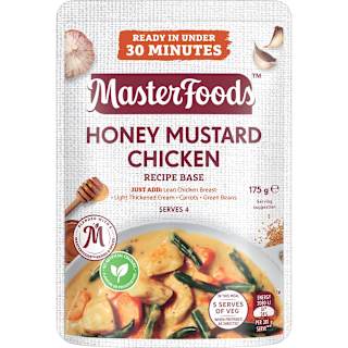MasterFoods Honey Mustard Chicken Recipe Base