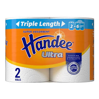 Handee Ultra Paper Towels Triple Length White