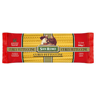 San Remo Fettuccine Curly Pasta No 80
