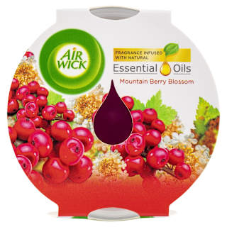 Air Wick Essential Oil Candle Mountain Berry Blossom