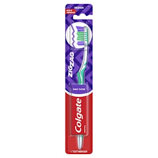 Colgate Zig Zag Deep Interdental Clean Toothbrush Medium Adult