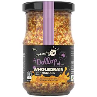 Community Co Mustard Wholegrain