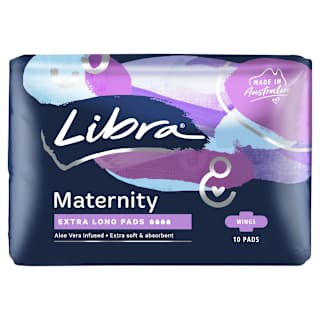 Libra Maternity Pads Extra Long  with Wings