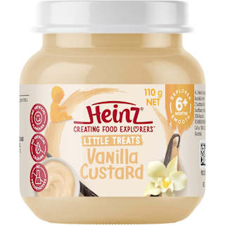 Heinz Little Treats Vanilla Custard Baby Food Jar 6+ months
