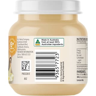 Heinz Little Treats Vanilla Custard Baby Food Jar 6+ months