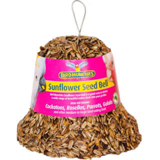Bird Munchies Sunflower Bell