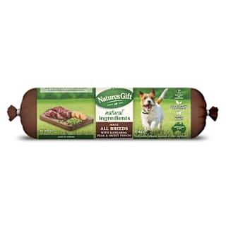 Nature's Gift Deli Roll With Kangaroo, Sweet Potato & Peas Chilled