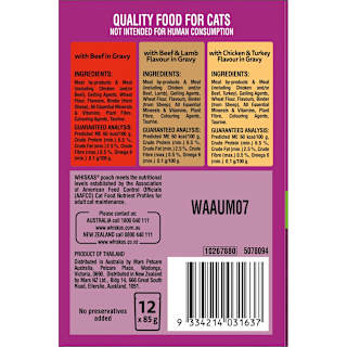 Whiskas 1+ Wet Cat Food with Mixed Favourites In Gravy