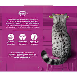 Whiskas 1+ Wet Cat Food with Mixed Favourites In Gravy