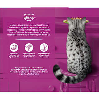 Whiskas 1+ Wet Cat Food with Mixed Favourites In Jelly