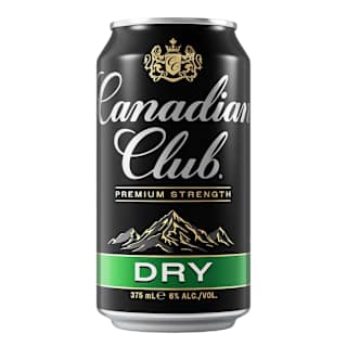 Canadian Club & Dry Premium 6% Can 375mL