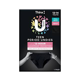 U By Kotex Brief Encased Elastic Super