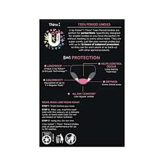 U By Kotex Brief Encased Elastic Super