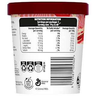 Haagen-Dazs Strawberries & Cream Ice Cream