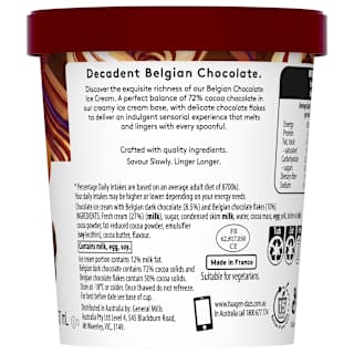 Haagen-Dazs Belgian Chocolate Ice Cream