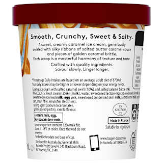 Haagen-Dazs Salted Caramel Ice Cream
