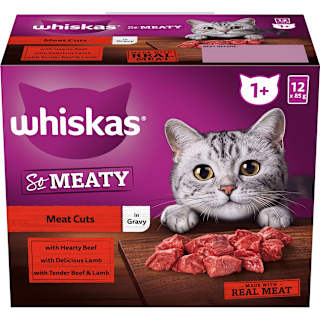 Whiskas So Meaty Wet Cat Food Meat Cuts In Gravy
