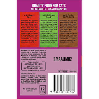 Whiskas So Meaty Wet Cat Food Meat Cuts In Gravy