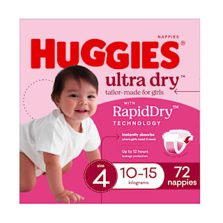 Huggies Toddler Girl Jumbo Ultra Dry
