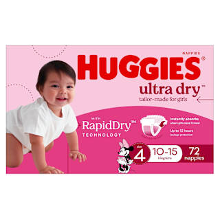 Huggies Toddler Girl Jumbo Ultra Dry