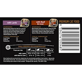Dine Wet Cat Food Meat Selection In Gravy