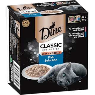Dine Fish Selection Saucy Morsels