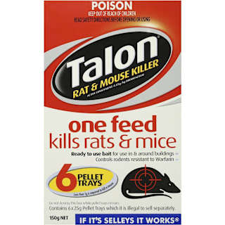 Talon Rat & Mouse Baits Killer 6 Pellet Trays