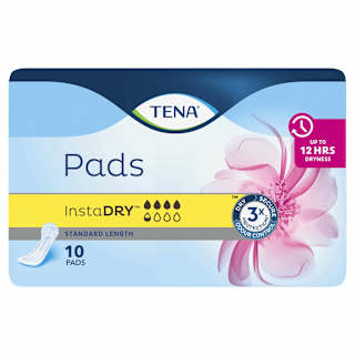 Tena Pads Instadry Standard Length