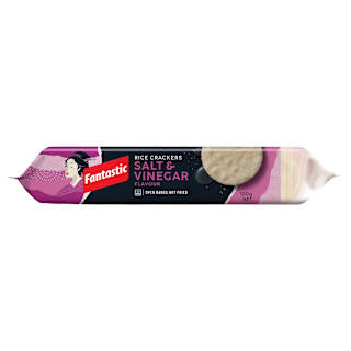 Fantastic Rice Crackers Salt & Vinegar