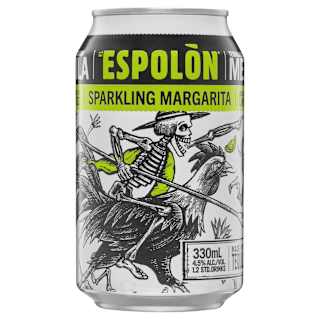 Espolon Tequila Sparkling Margarita Can 330mL