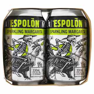 Espolon Tequila Sparkling Margarita Can 330mL 