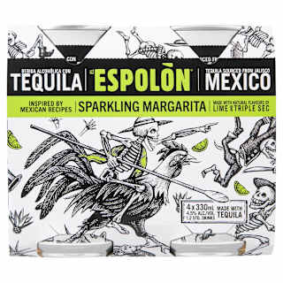 Espolon Tequila Sparkling Margarita Can 330mL 