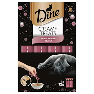 Dine Creamy Treats Tuna & Salmon Flavour Cat Treat