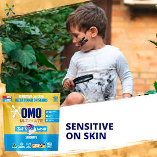 OMO Laundry Capsules Ultimate Sensitive